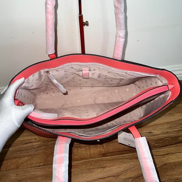 ✅❤️✅❤️SOLD❤️✅❤️✅🧡Kate Spade NY Leather 3 Compartment Tote Purse🧡 - Picture 7 of 17